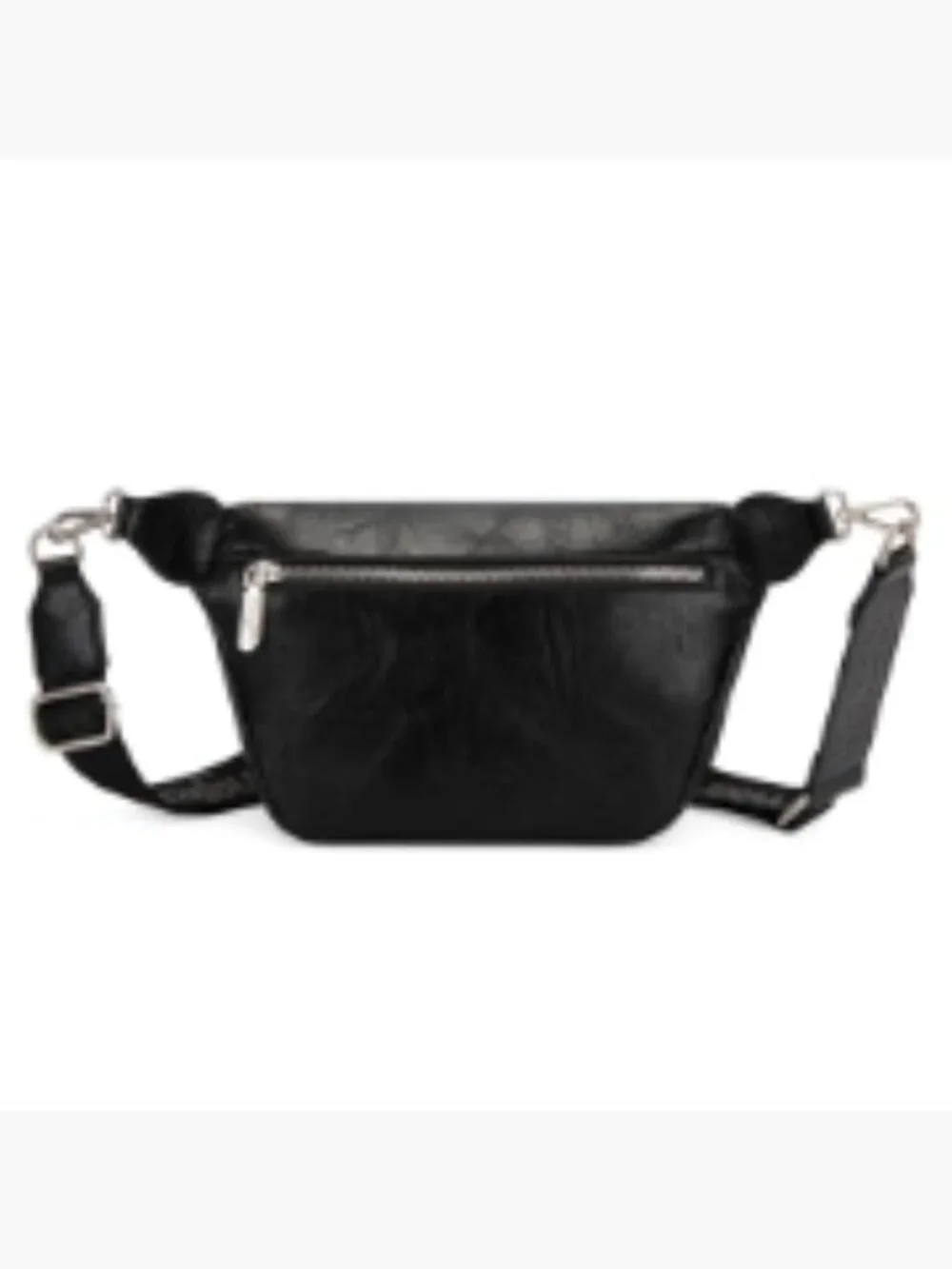 Wrangler Faux Leather Fanny Pack Crossbody Belt Bag Multi Zippered Pockets